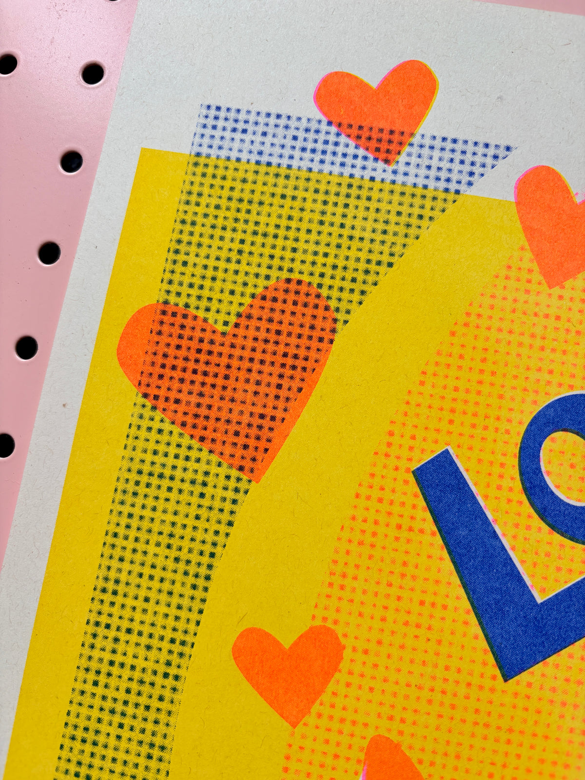 Love Speaks Louder - Riso Print