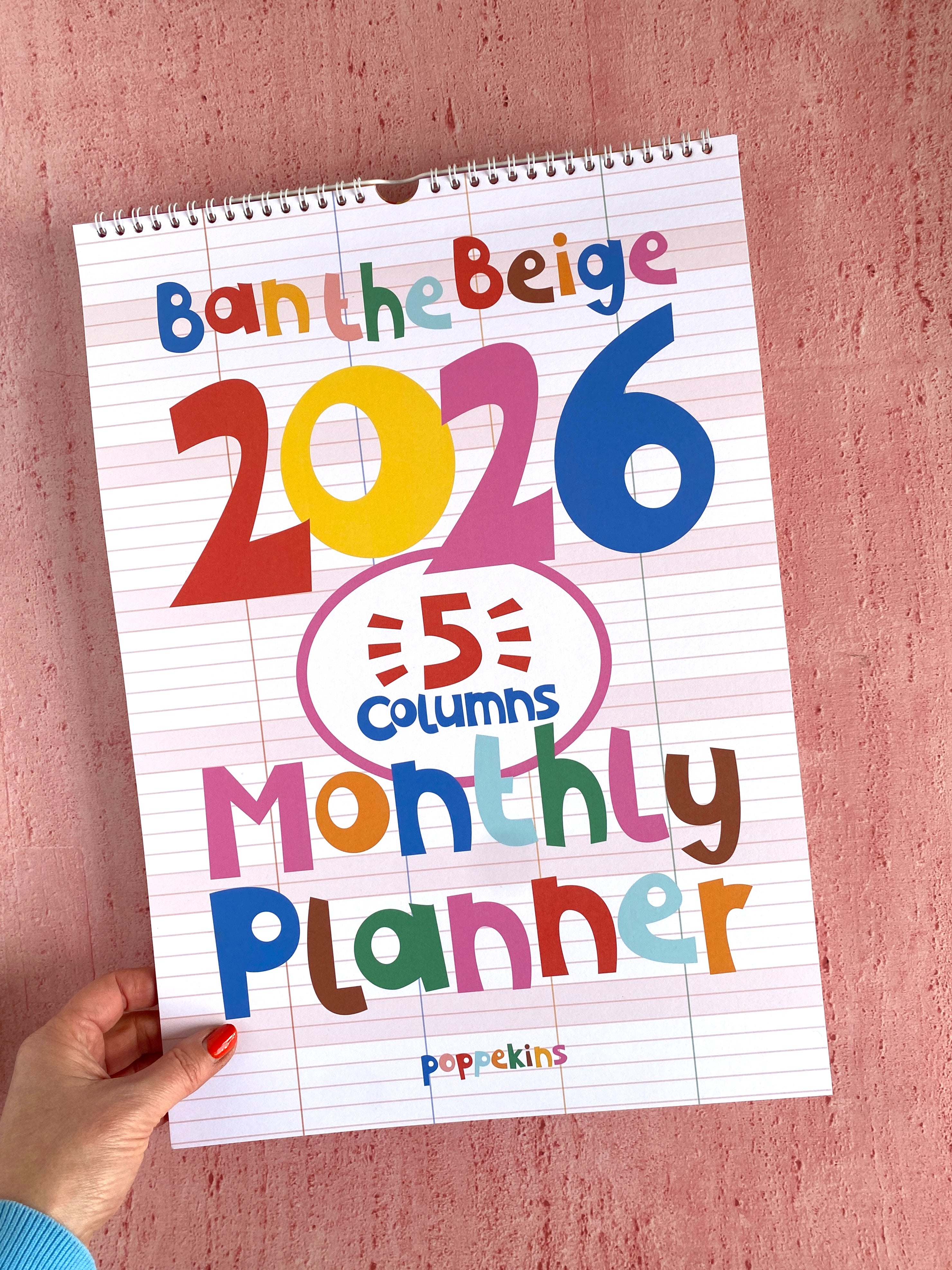 2026 Monthly Family Planner