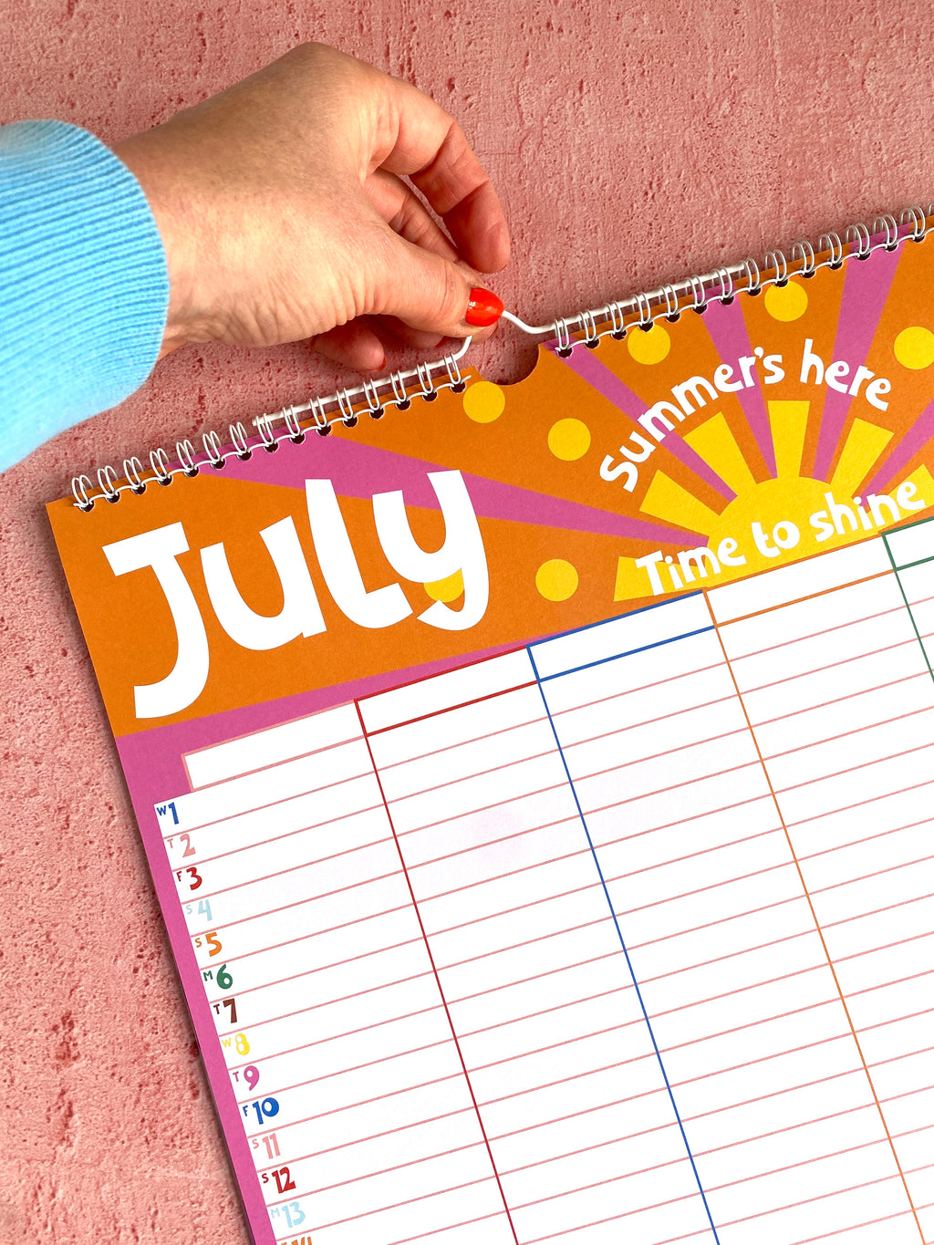 2026 Monthly Family Planner