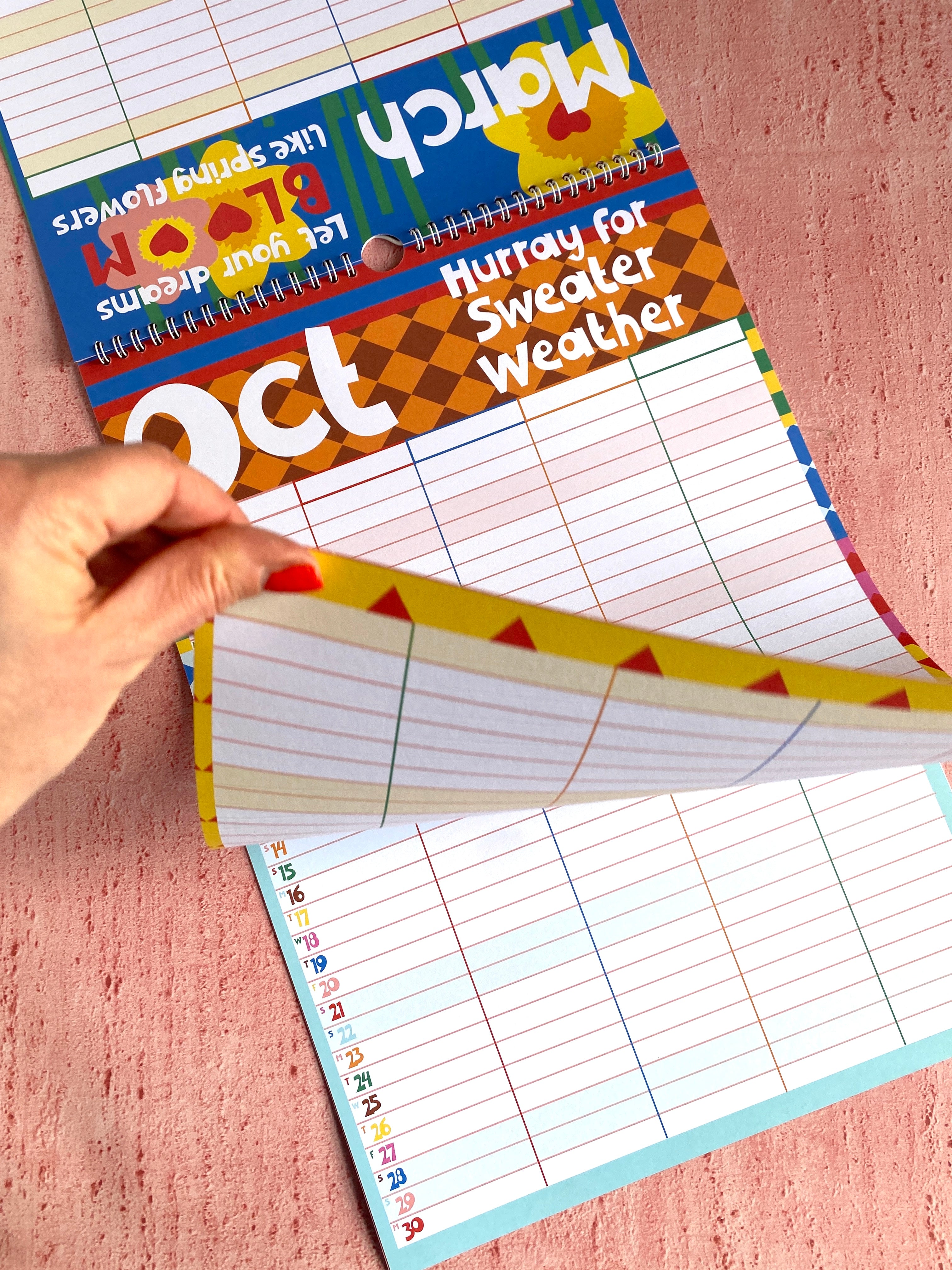 2026 Monthly Family Planner