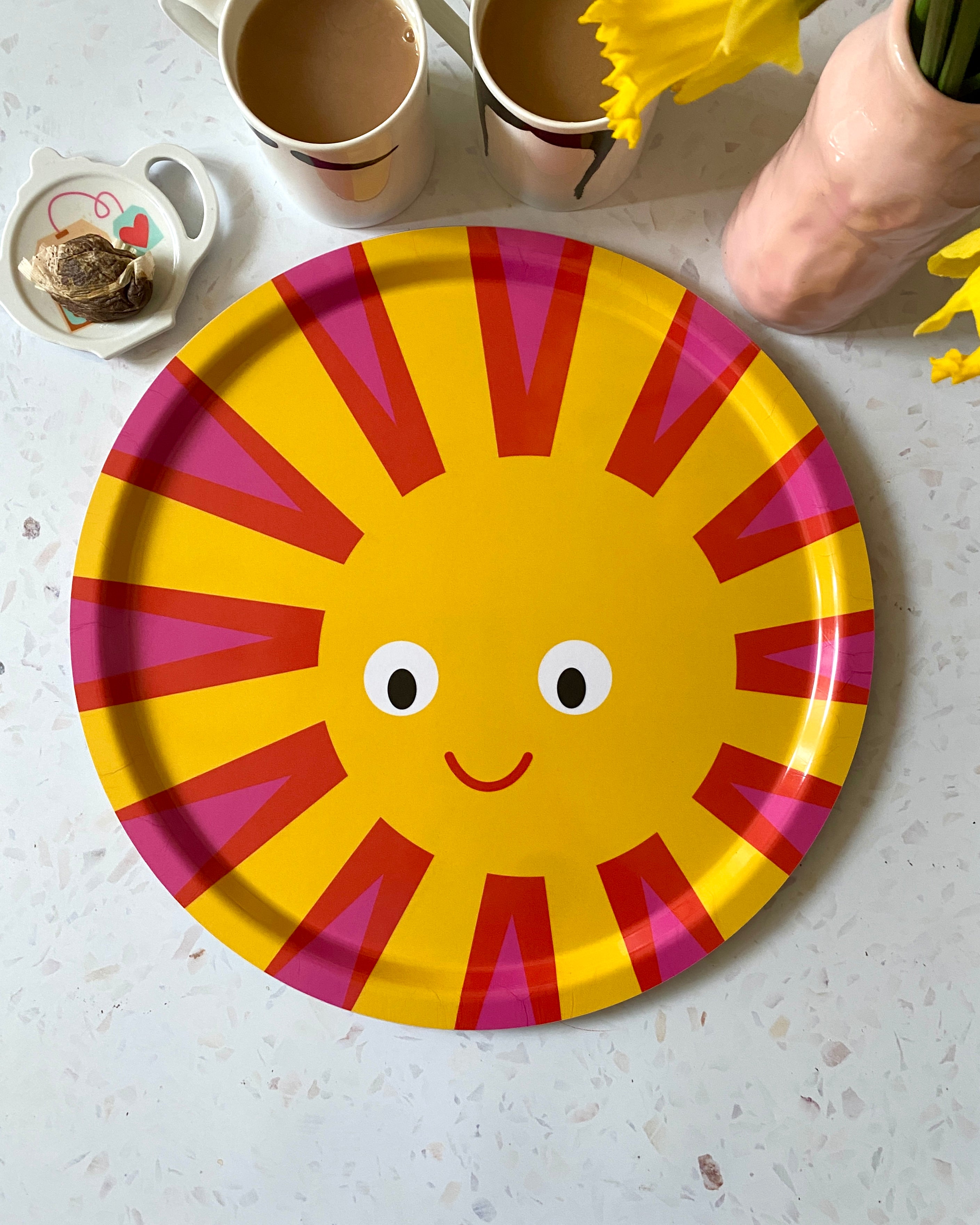 New! Sunshine Serving Tray