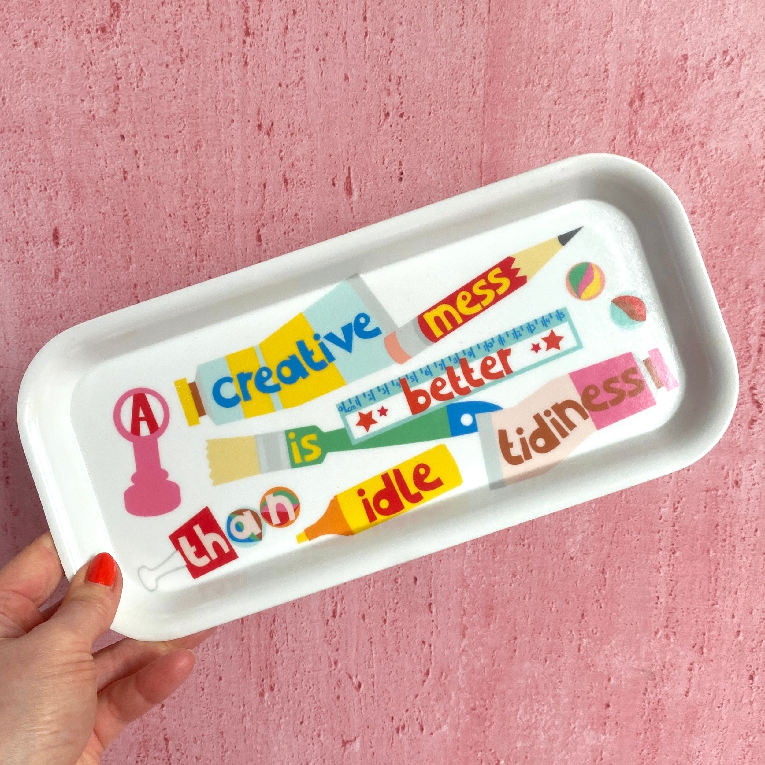 New! Creative Mess Melamine Desk Tidy