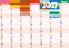 NEW! Academic Year Wall Planner 2026/27
