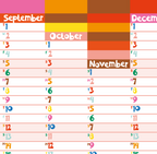 NEW! Academic Year Wall Planner 2026/27