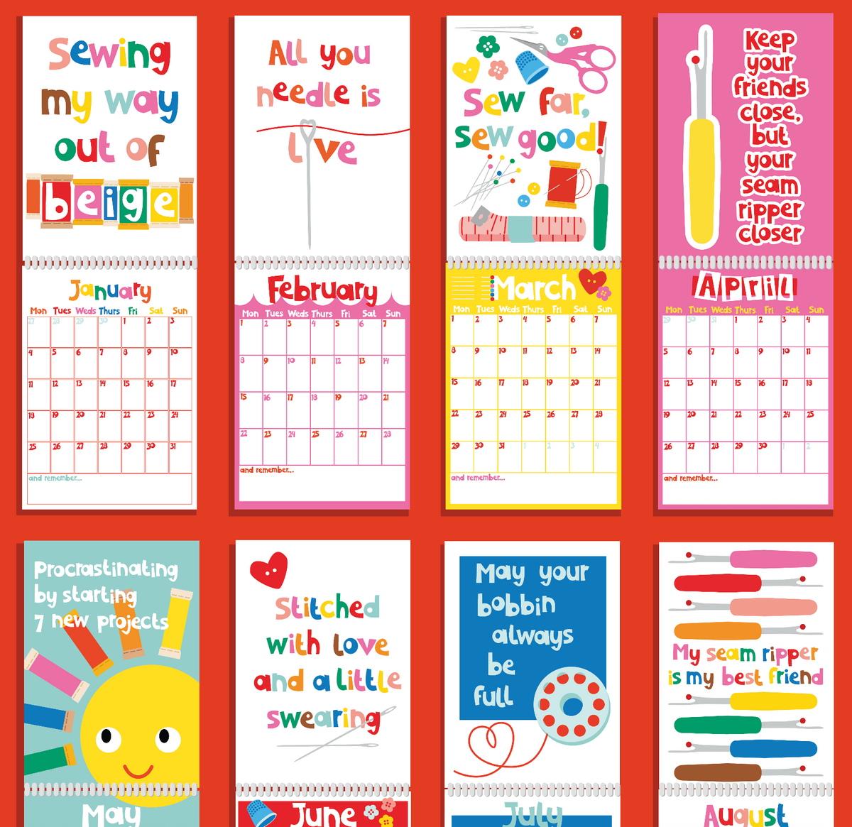 Sew 2027 Calendar