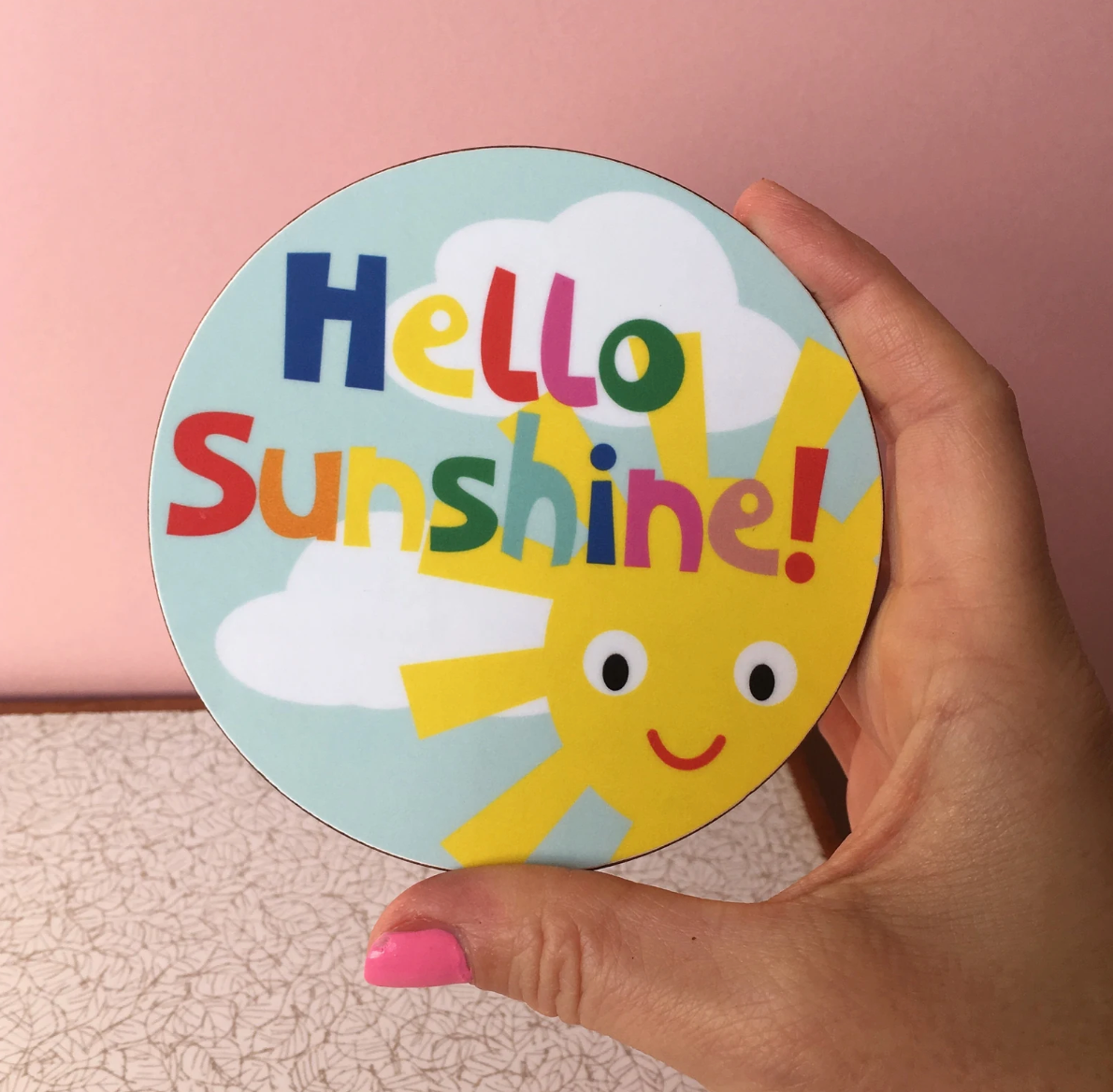 Hello Sunshine Coaster - Limited Edition