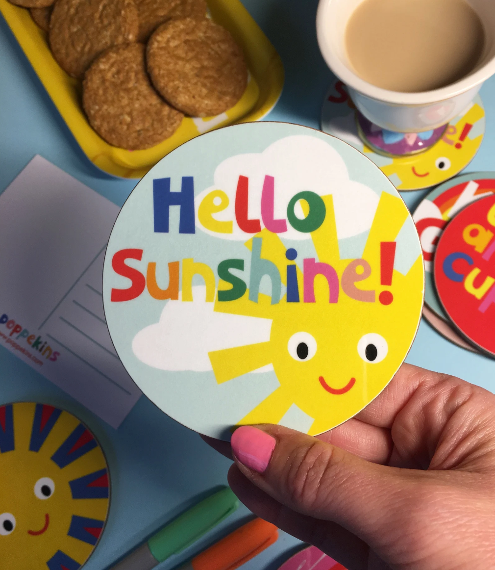 Hello Sunshine Coaster - Limited Edition