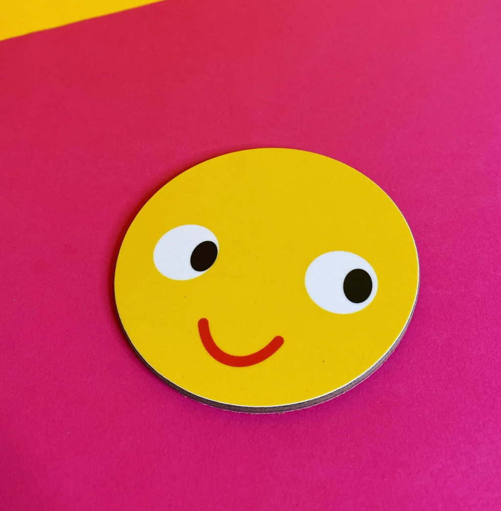 Smile! Melamine Coaster