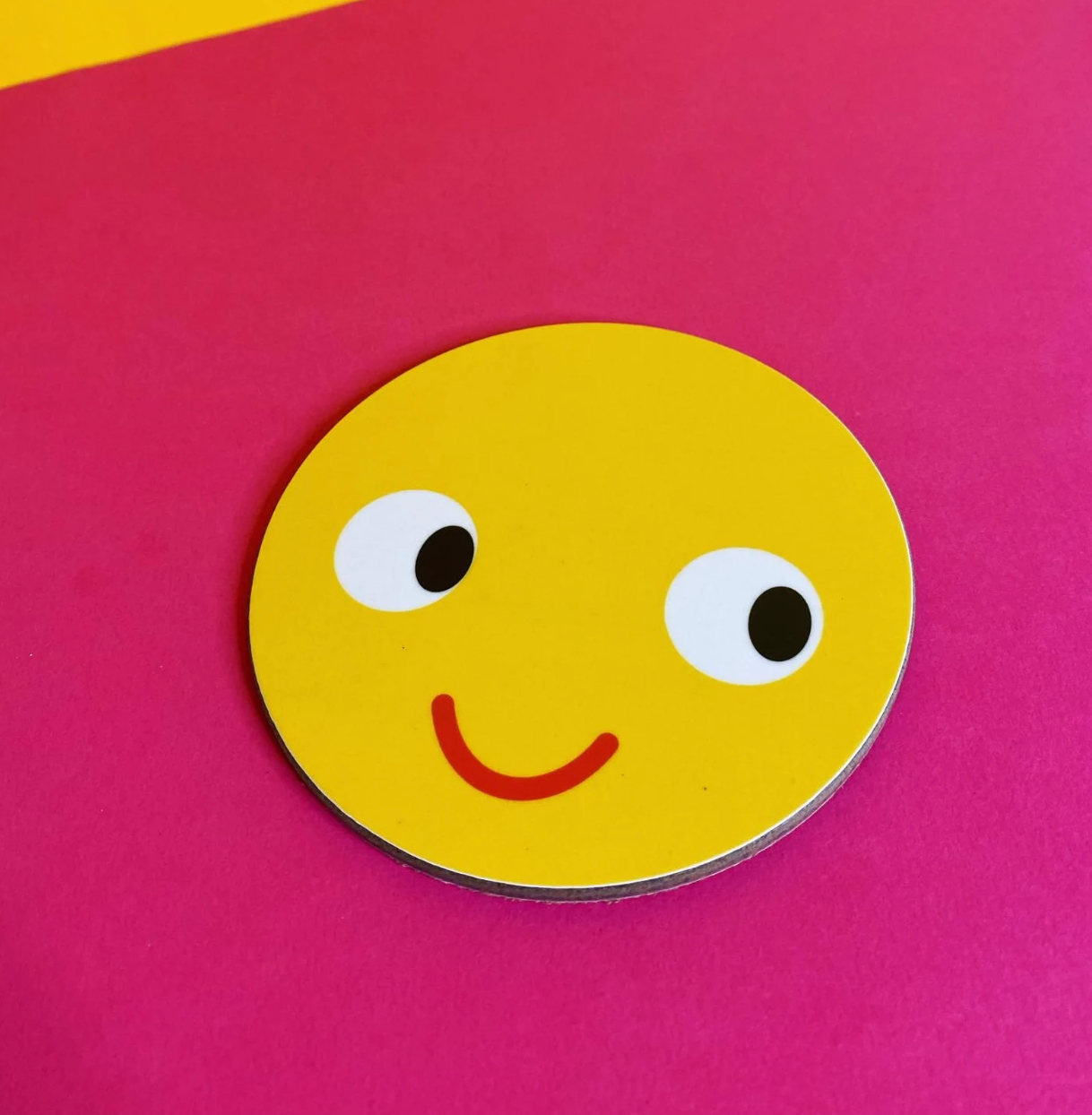 Smile! Melamine Coaster
