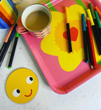 Smile! Melamine Coaster