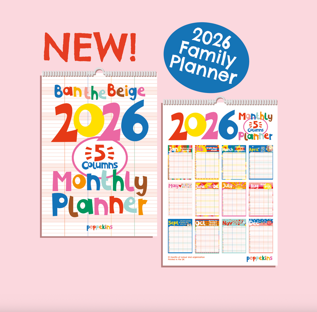 2026 Monthly Family Planner