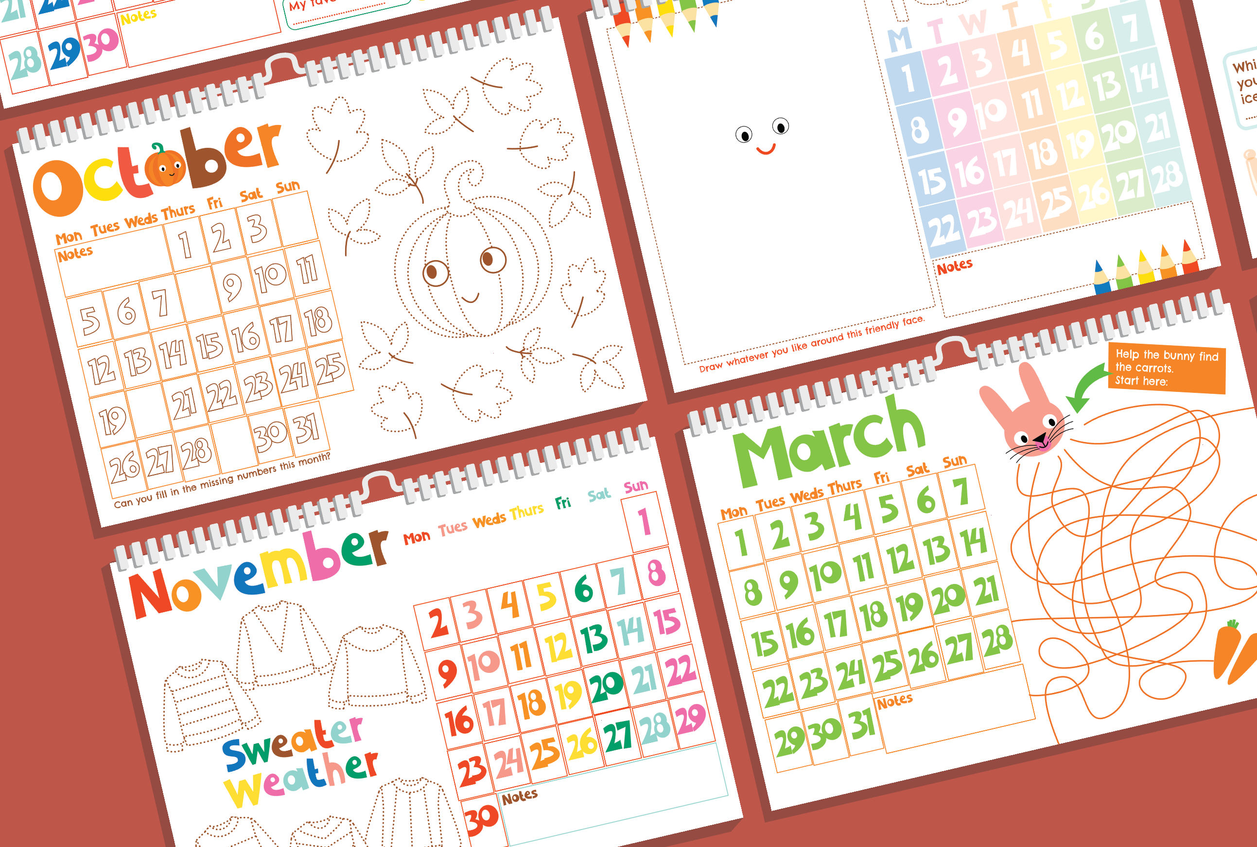 Kids Activity 26/27 Calendar