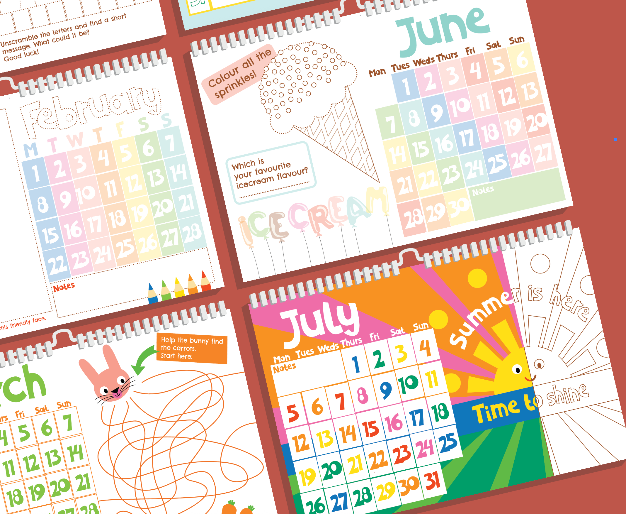 Kids Activity 26/27 Calendar