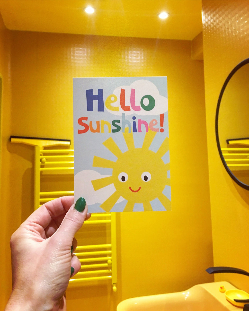 Hello Sunshine | Postcard for any happy occasion