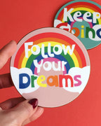 Coaster Set - Follow Your Dreams / Keep Going