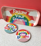 Motivational Melamine Tray and Coaster Set - Limited Edition