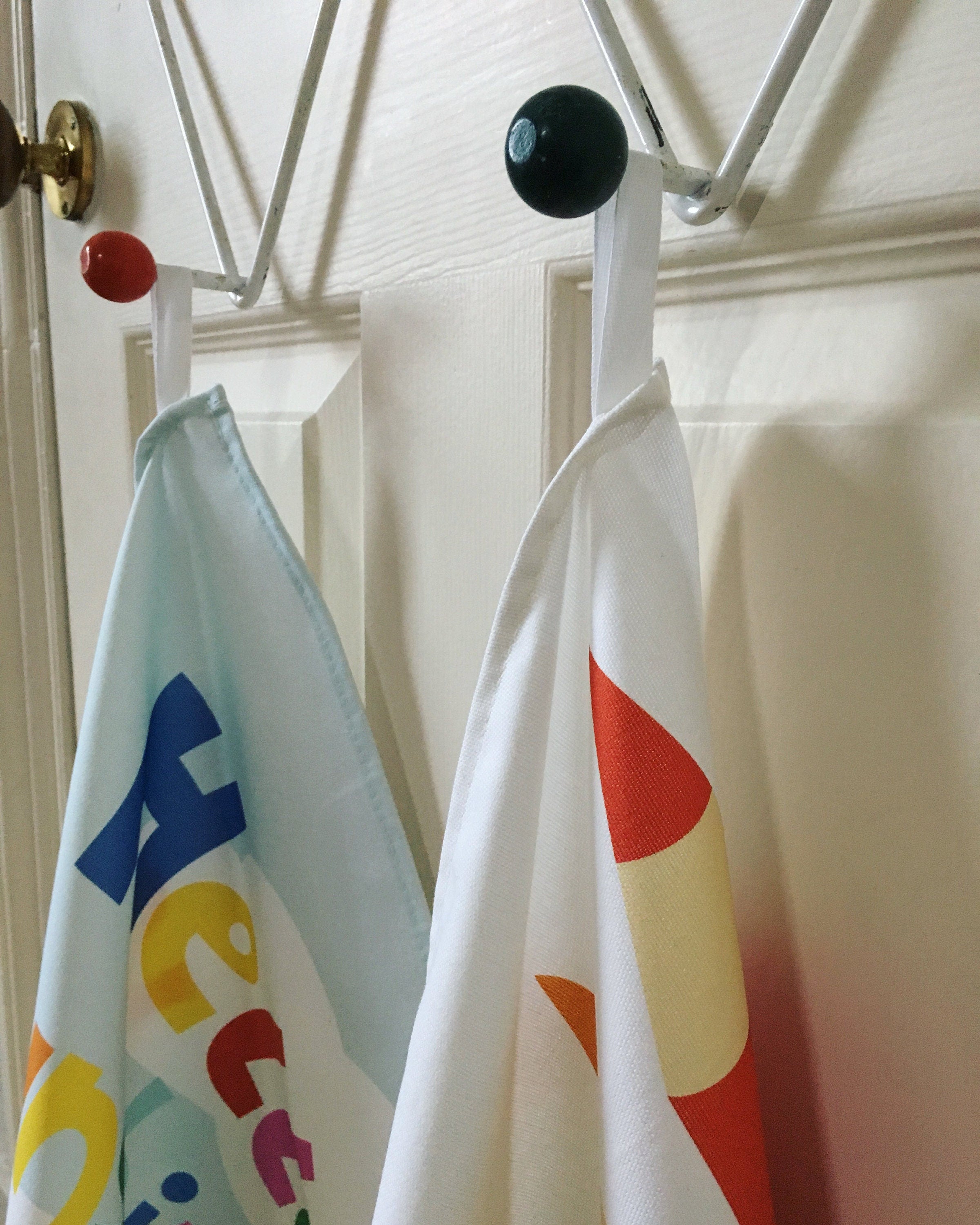 Colourful Tea Towel - Disco!