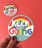 Coaster Set - Follow Your Dreams / Keep Going