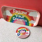 Motivational Melamine Tray and Coaster Set - Limited Edition