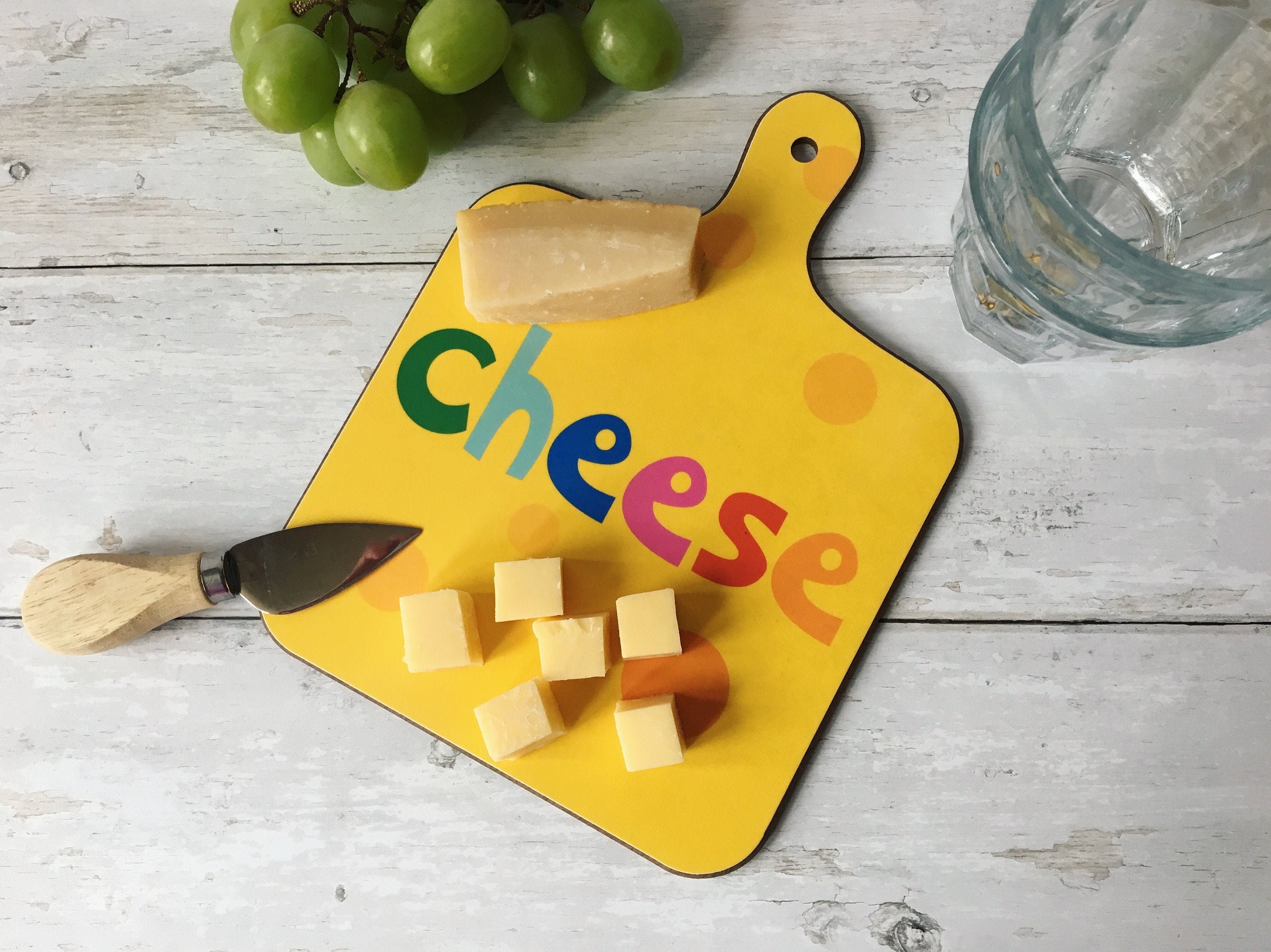 Chopping Board with Cheese design