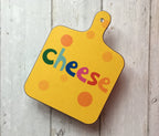 Chopping Board with Cheese design