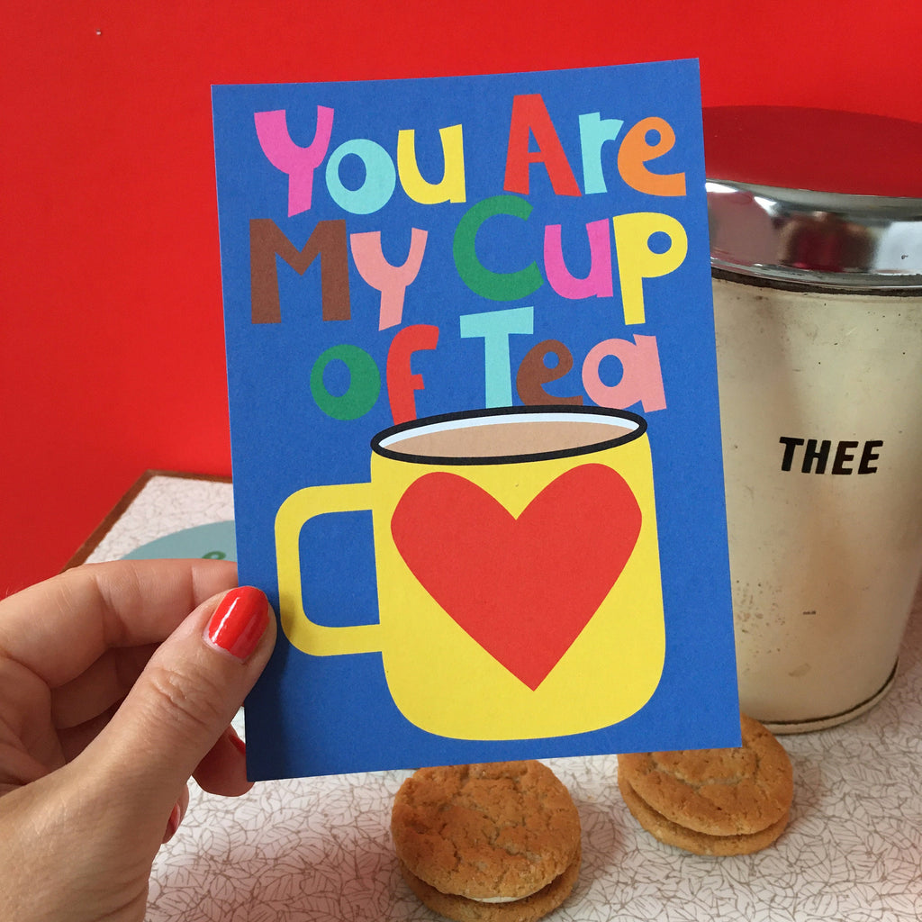 Colourful Postcard | Tea-lover
