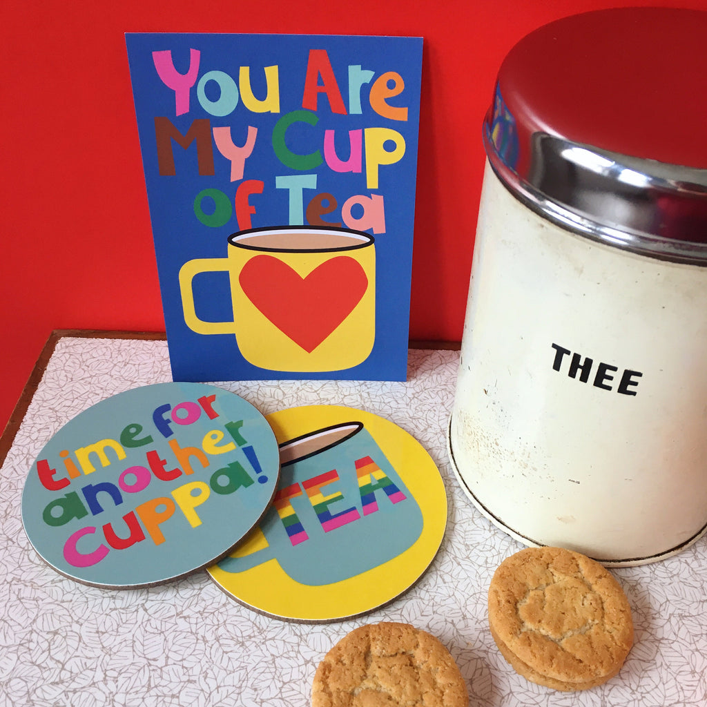 Colourful Postcard | Tea-lover