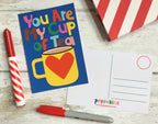 Colourful Postcard | Tea-lover
