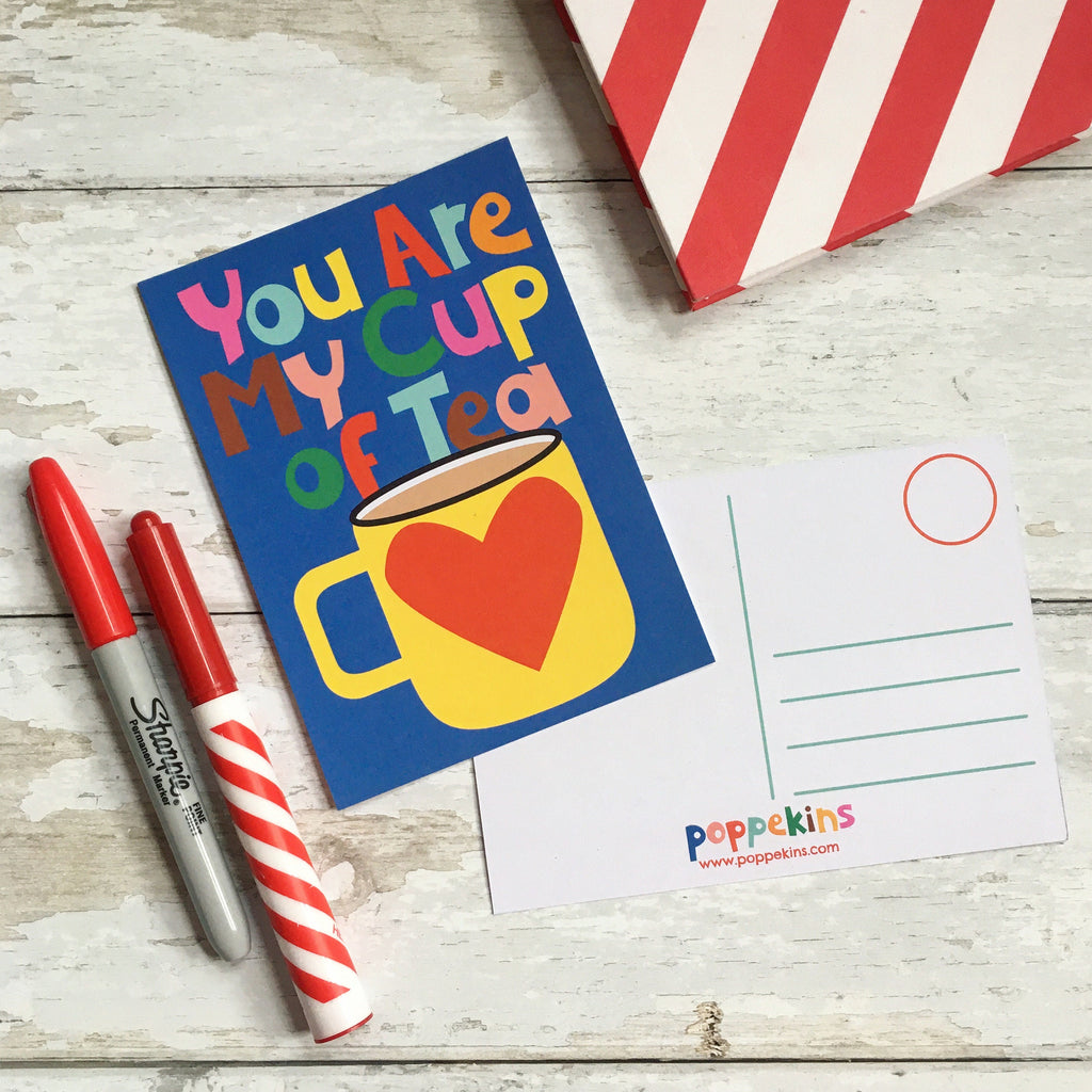Colourful Postcard | Tea-lover