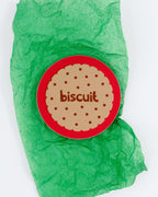 Set of 5 Tea Coasters - Biscuits