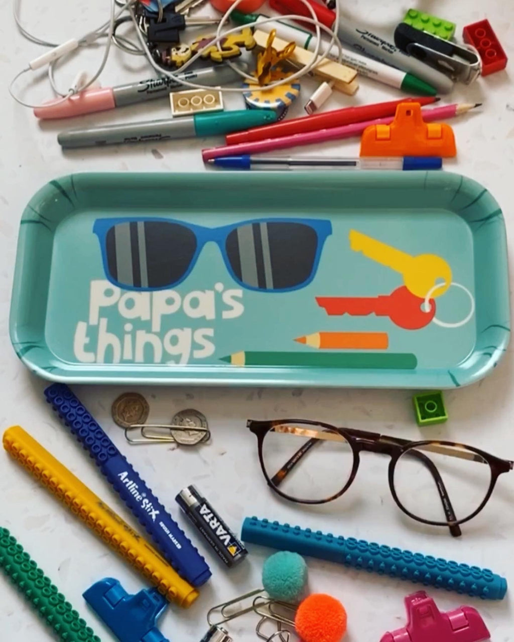 Dad's / Papa's Things Tray