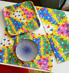 Christmas Square Melamine Tray