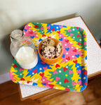 Christmas Square Melamine Tray