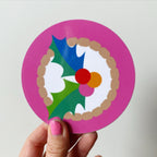 Mince Pie Christmas Coaster