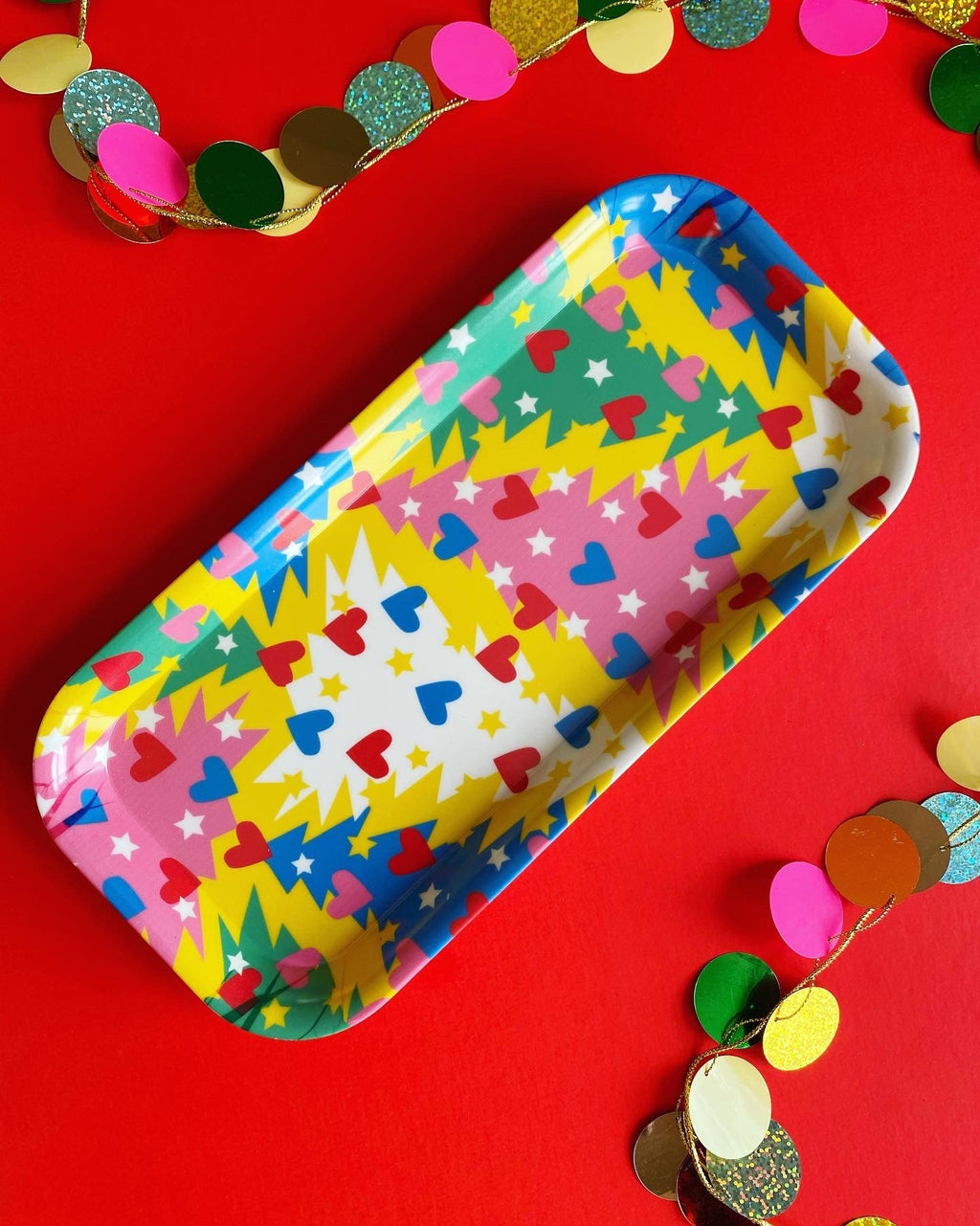 Christmas Trees Melamine Tray