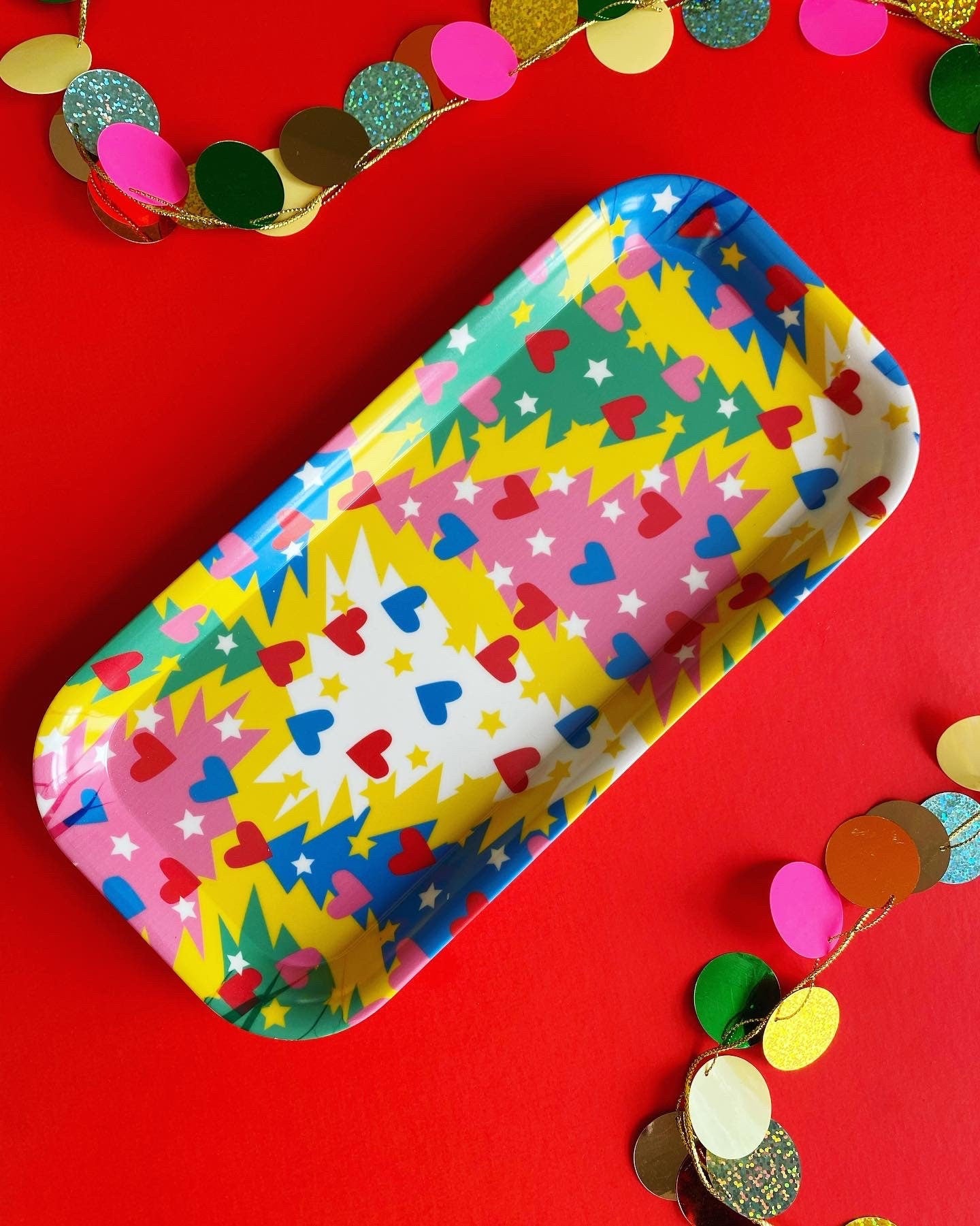 Christmas Trees Melamine Tray