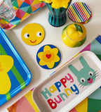 Daffodil Melamine Coaster Set