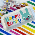 Melamine Tray - Happy Bunny!