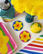 Daffodil Melamine Coaster Set