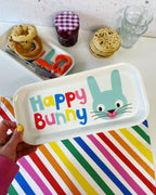 Melamine Tray - Happy Bunny!