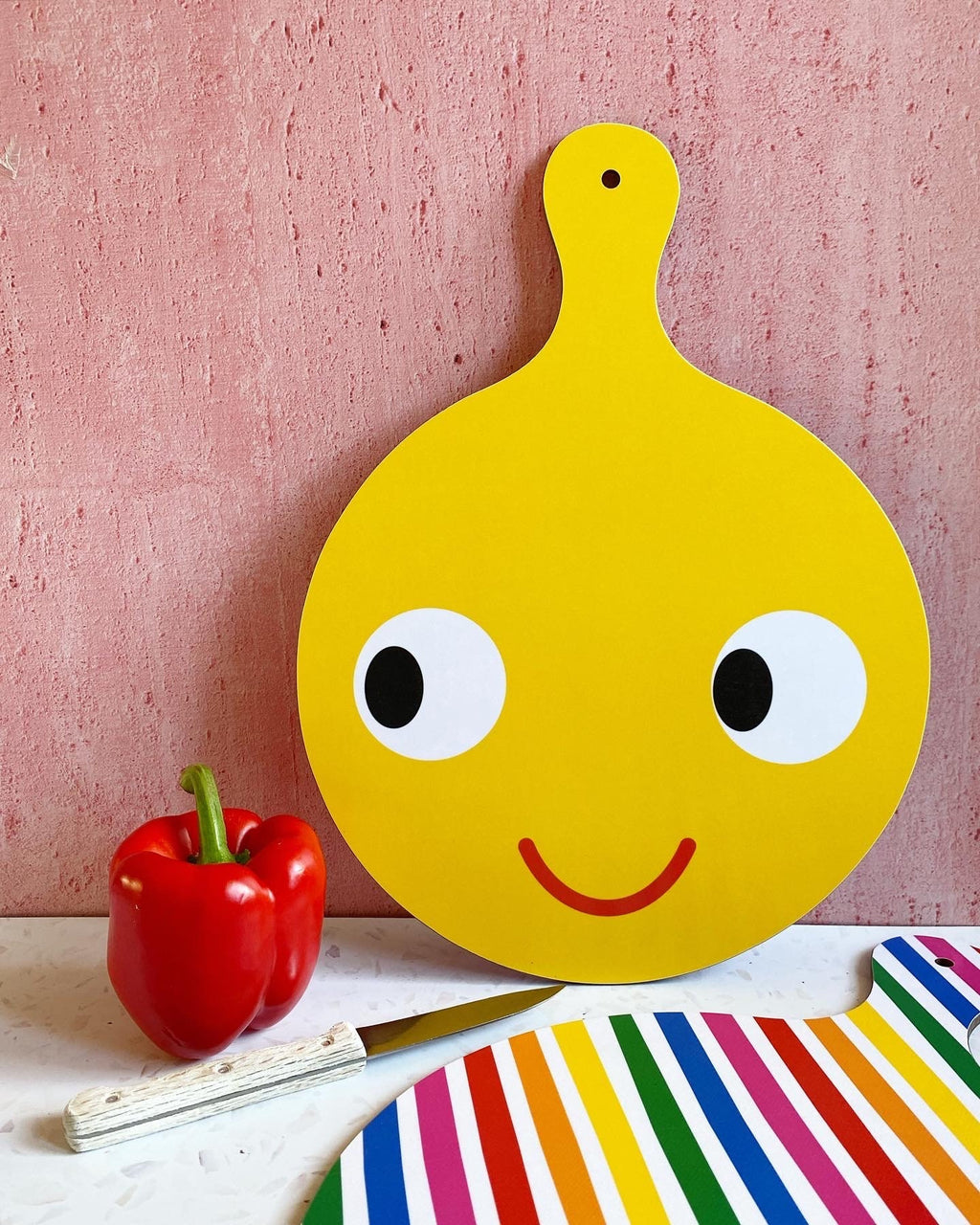 Large Smile Chopping Board