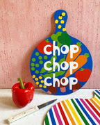 Large Chop Chop Veggies Chopping Board
