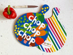 Large Chop Chop Veggies Chopping Board