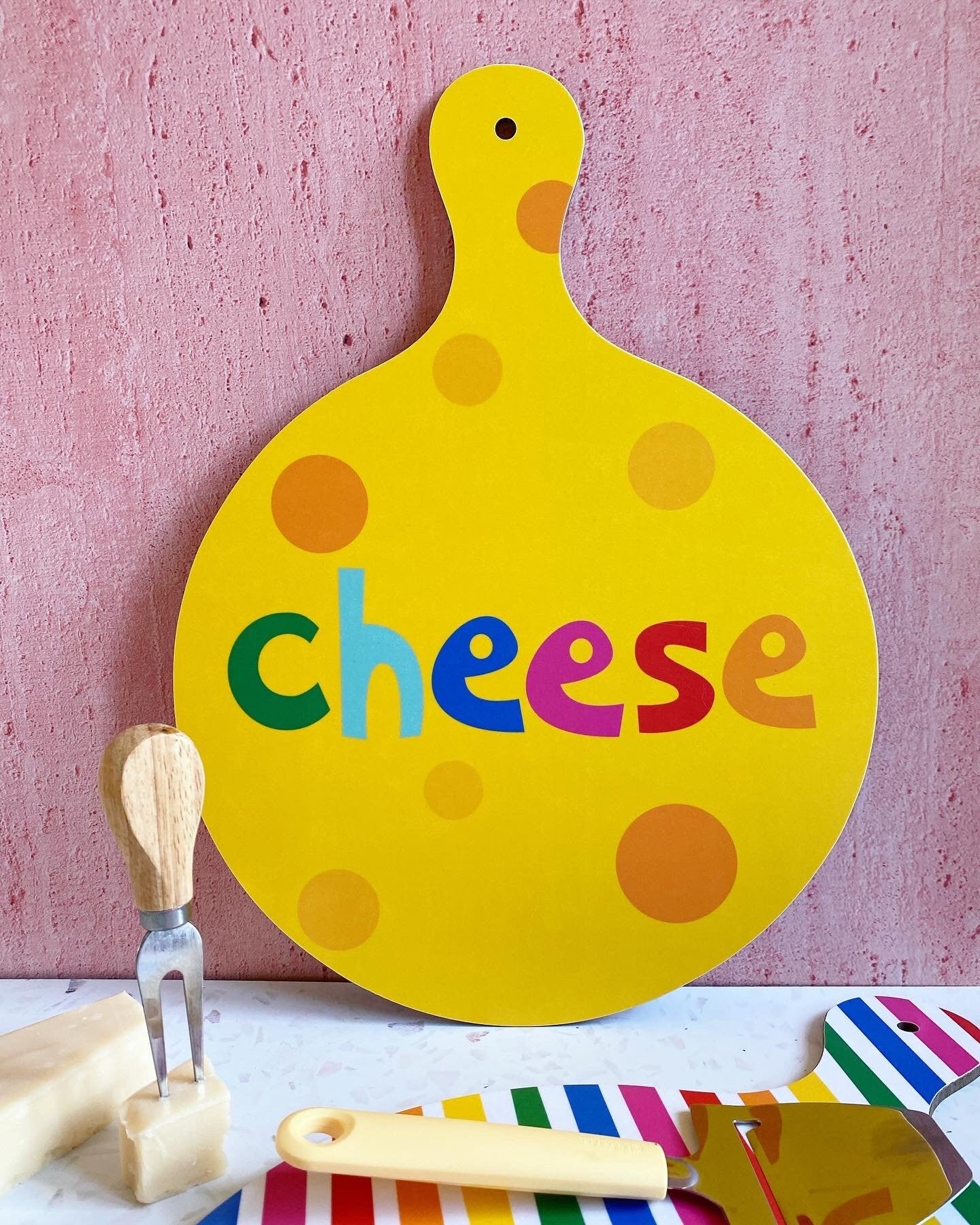 Say Cheese! Large Chopping Board