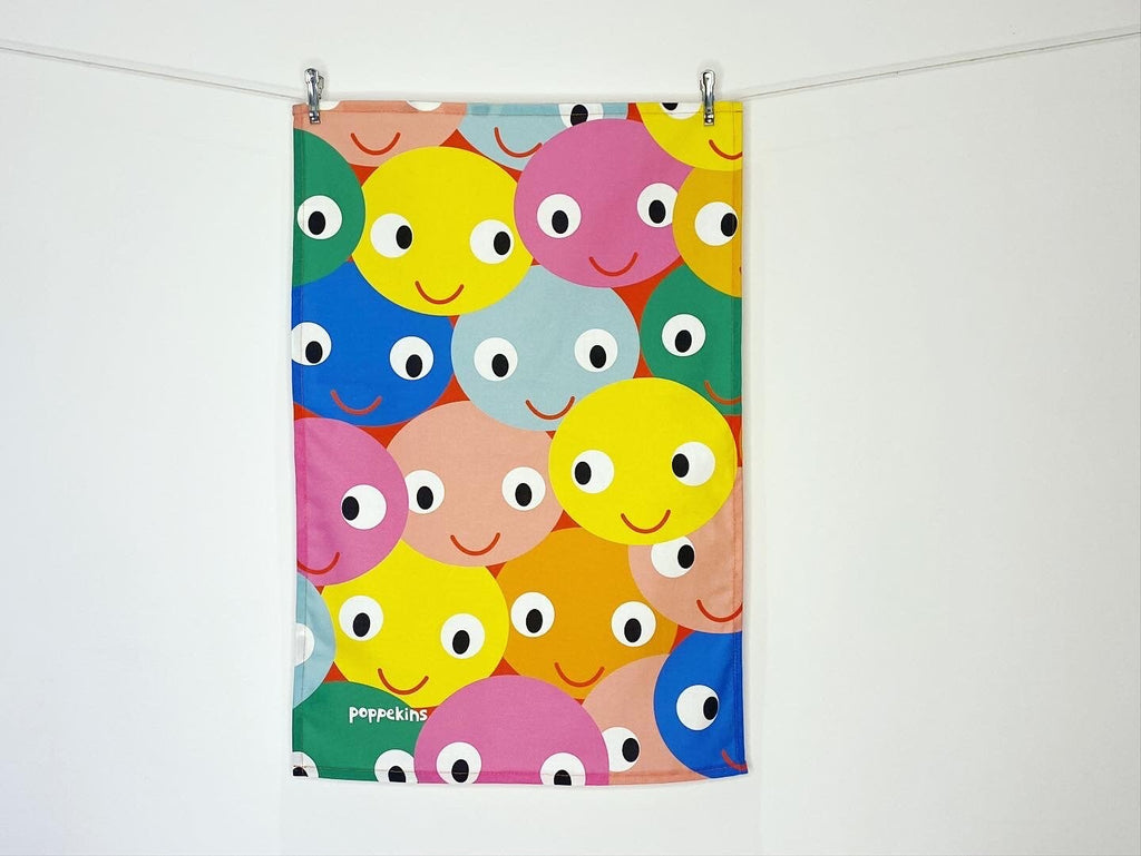 Tea Towel - Smile!