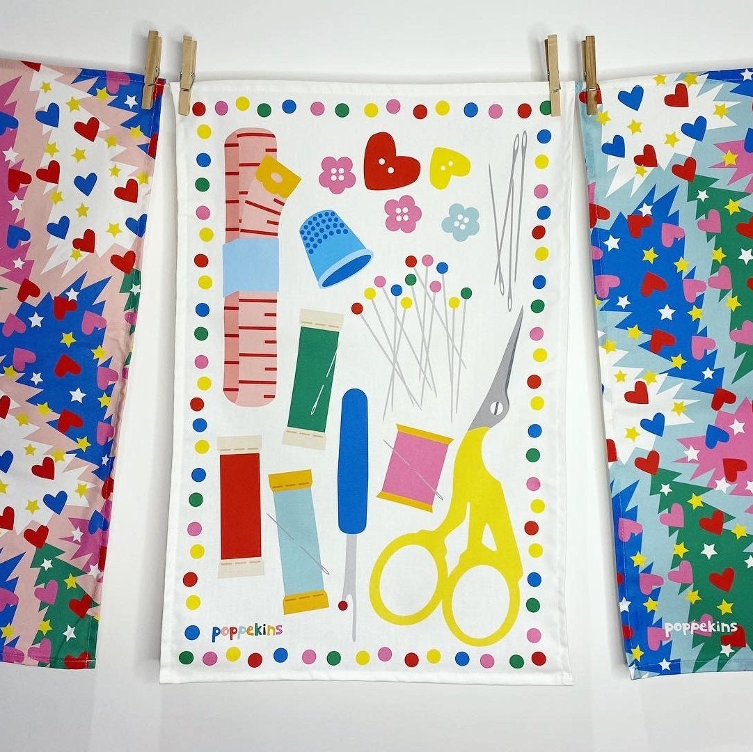 Haberdashery Tea Towel