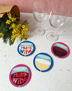 Red or White Wine Coaster