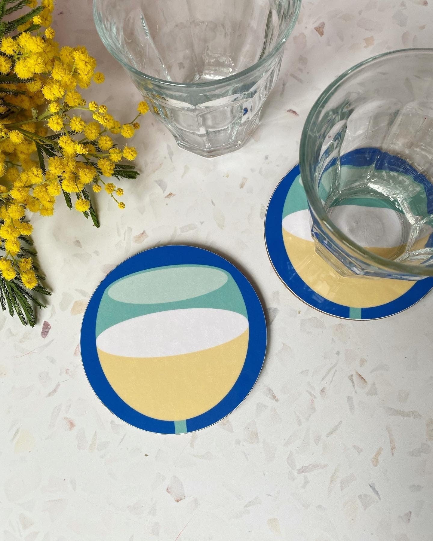 Red or White Wine Coaster