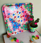 Christmas Square Melamine Tray