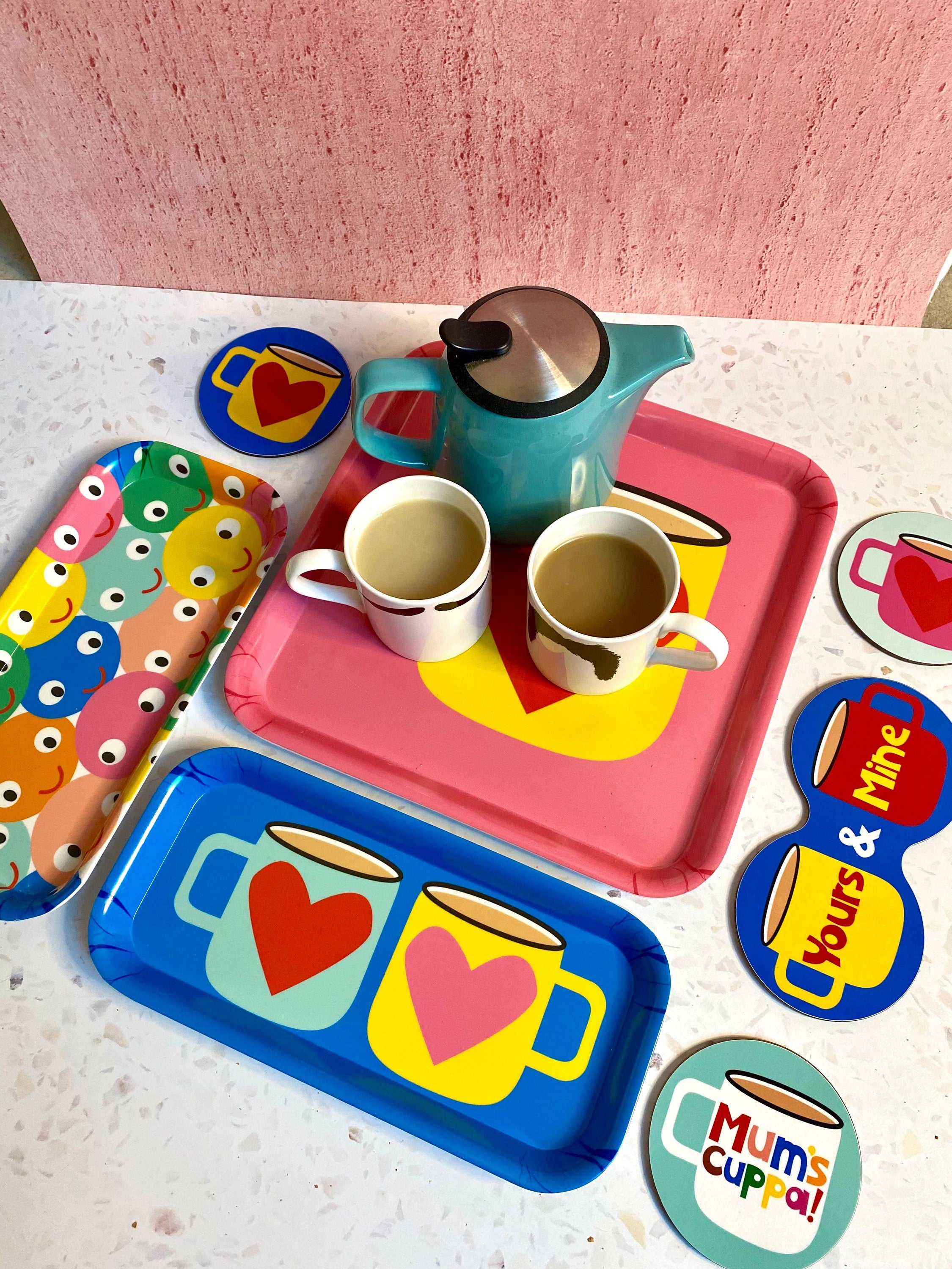 NEW! 'Lovers' Melamine Tray